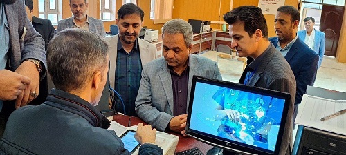 مانور رایگیری انتخابات در سیرجان برگزار شد